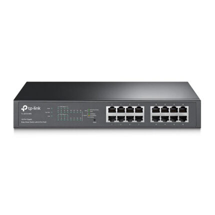 PoE-комутатор TP-Link TL-SG1016PE 16xGE/8xPoE+ 124.4 Вт EasySmart 13" 1U