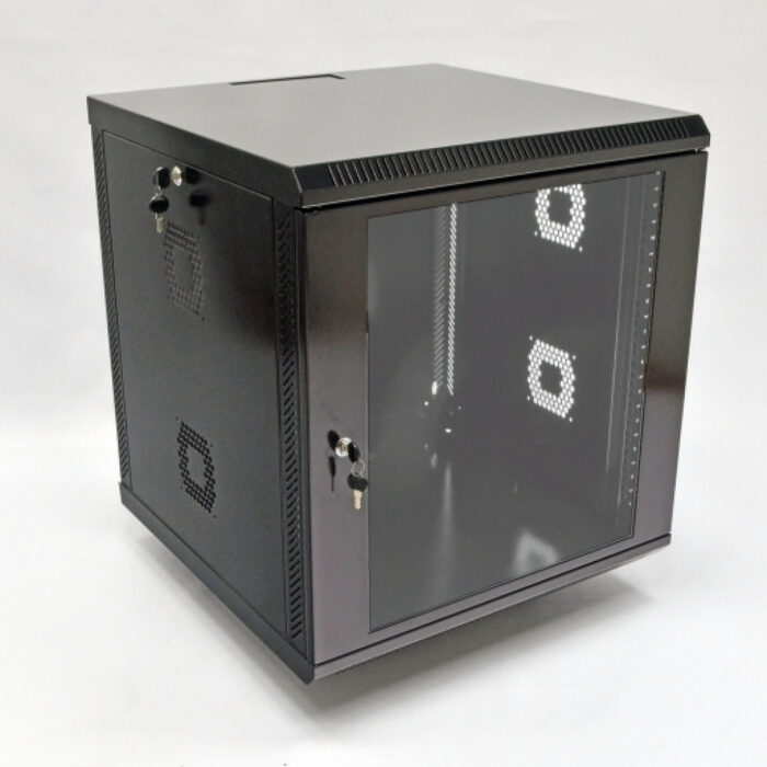 Шафа серверна CMS 12U 600 х 600 х 640 UA-MGSWA126B для мережевого обладнання