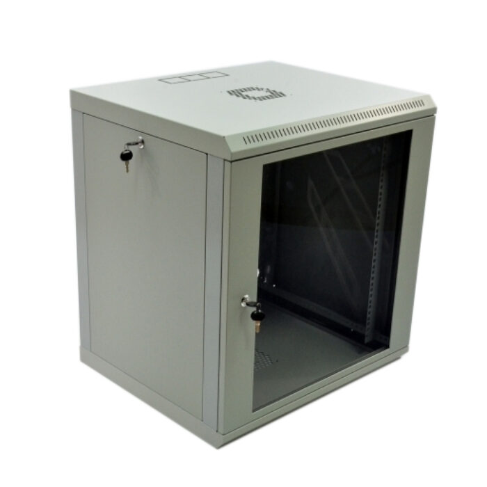 Шафа серверна CMS 12U 600 x 500 x 640 UA-MGSWL125G для мережевого обладнання