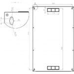 Шафа серверна CMS 21U 600 х 600 х 1040 UA-MGSWA216B для мережевого обладнання - Зображення 6