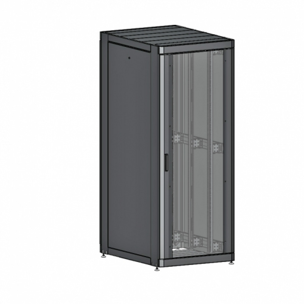 Шафа серверна CMS 42U 800 х 1055 UA-MGSE42810PG з перфорованими дверима для мережевого обладнання Шафа серверна CMS 42U 800 х 1055 UA-MGSE42810PG з перфорованими дверима для мережевого обладнання