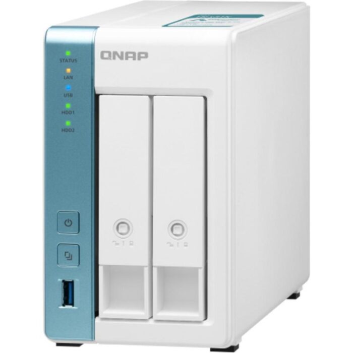 Система зберігання даних QNAP TS-231K з 2 відсіками для дисків