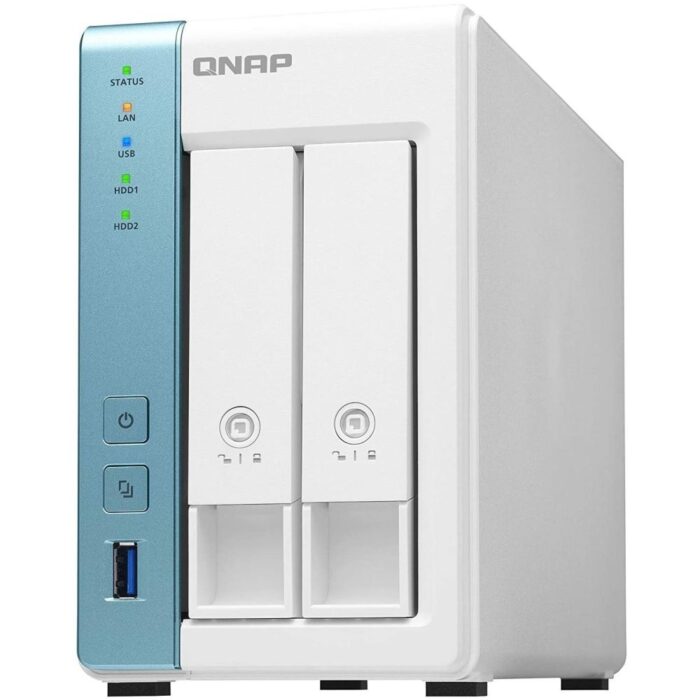 Система зберігання даних QNAP TS-231P3-4G з 2 відсіками для дисків