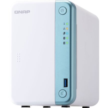 Система зберігання даних QNAP TS-251D-4G з 2 відсіками для дисків