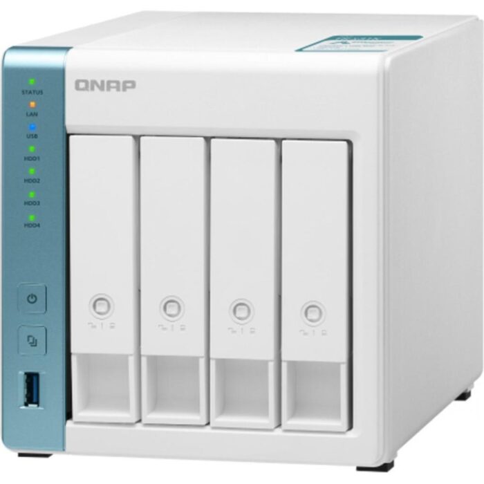 Система зберігання даних QNAP TS-431K з 4 відсіками для дисків