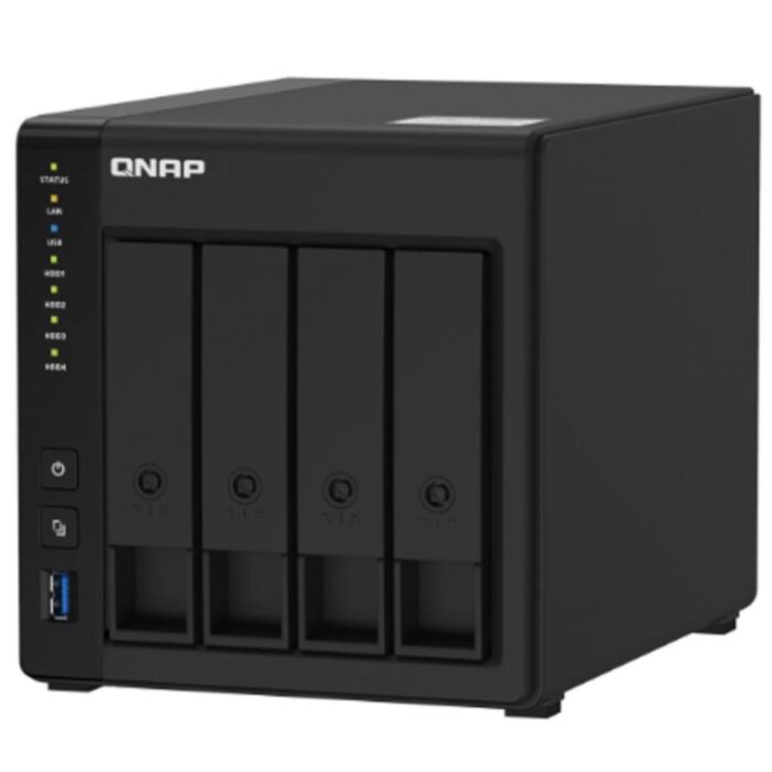 Система зберігання даних QNAP TS-451D2-2G з 4 відсіками для дисків