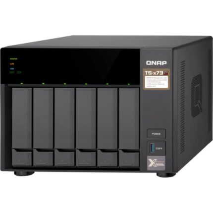 Система зберігання даних QNAP TS-673A-8G з 6 відсіками для дисків
