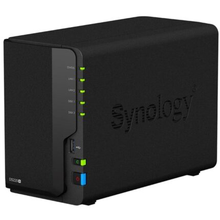 Система зберігання даних SYNOLOGY DS220+ з 2 відсіками для дисків