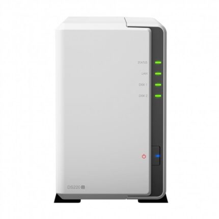 Система зберігання даних SYNOLOGY DS220J з 2 відсіками для дисків