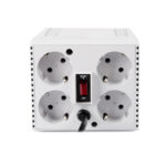 Стабiлізатор напруги Powercom TCA-1200 White - Зображення 2