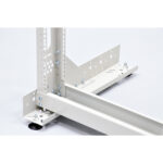 Стійка однорамна CMS UA-OF42-S-GR 42U сіра (без ніг) - Зображення 4