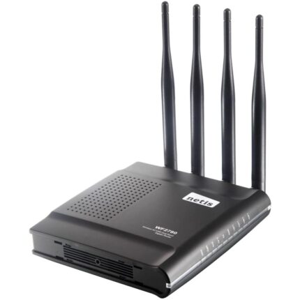 Точка доступу з мережним адаптером WRL ROUTER 1200MBPS 1000M/4P DUAL BAND WF2780 NETIS