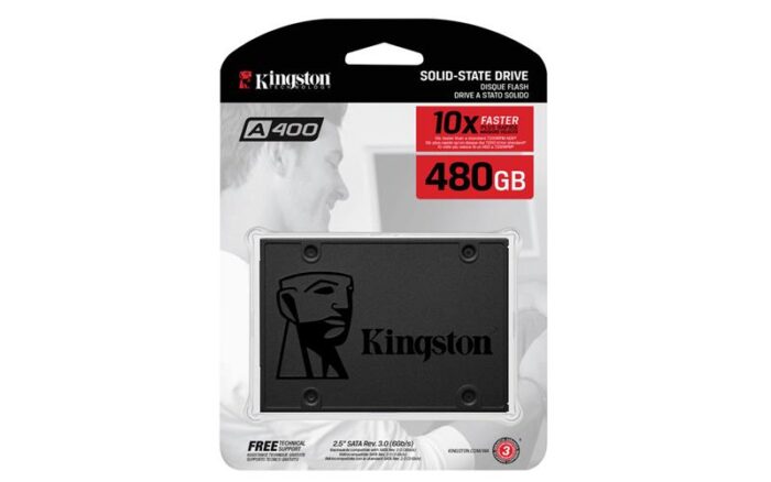 Твердотільний накопичувач SSD 2.5" Kingston A400 480GB SATA