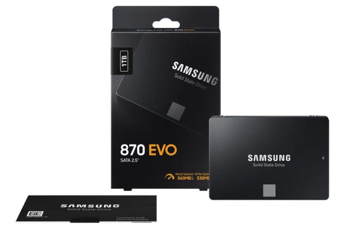 Твердотільний накопичувач SSD 2.5" Samsung 870 EVO 1TB SATA V-NAND 3bit MLC