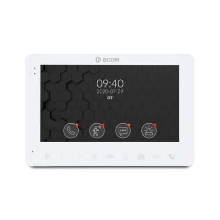 Відеодомофон 7" BCOM BD-780FHD White з детектором руху і записом відео