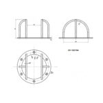 Захисний антивандальний кожух DH-102/78b для купольних камер - Зображення 2