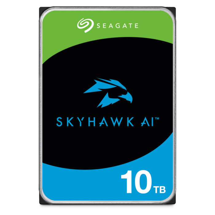 Жорсткий диск 10TB Seagate SkyHawk AI ST10000VE0008 для відеоспостереження