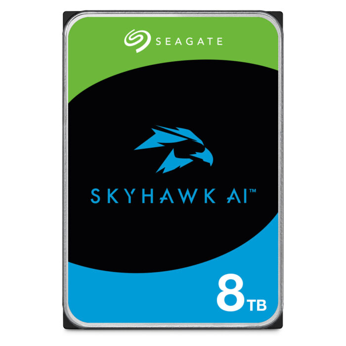 Жорсткий диск 8TB Seagate SkyHawk AI ST8000VE000 для відеоспостереження