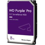Жорсткий диск 8TB Western Digital WD Purple Pro WD8001PURP для відеоспостереження з AI
