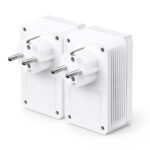 Комплект адаптерів TP-Link Powerline TL-PA7017P KIT із вбудованою розеткою - Зображення 2