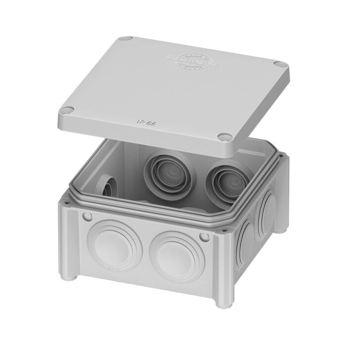 Коробка монтажна Plank Electrotechnic Boxes PLK6505650 90 x 90 x 53 мм (IP55)