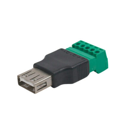 Роз&apos;єм USB під затискач (female)