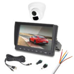 Комплект для відеоспостереження з 7-дюймовим монітором ATIS ASM-9 AHD/TVI та купольною 2Мп відеокамерою UNC UMD-2MIR-20W/2.8