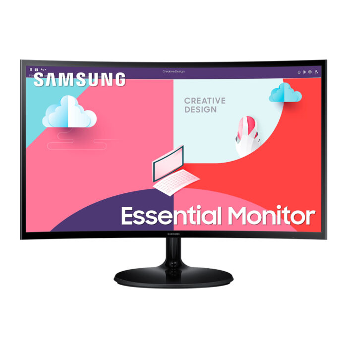 Монітор 27" Samsung LS27C360 Curved VA Black (LS27C360EAIXCI)