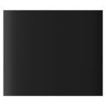 Кнопка Ajax CenterButton (1-gang) vertical black для одноклавішного вимикача