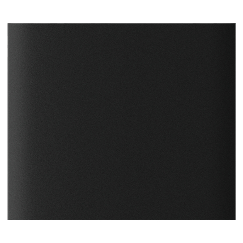 Кнопка Ajax CenterButton (1-gang) vertical black для одноклавішного вимикача