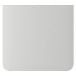 Кнопка Ajax SideButton (1-gang) vertical white для одноклавішного вимикача