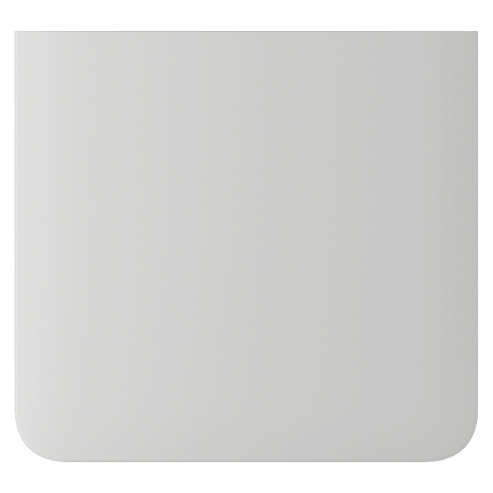 Кнопка Ajax SideButton (1-gang) vertical white для одноклавішного вимикача