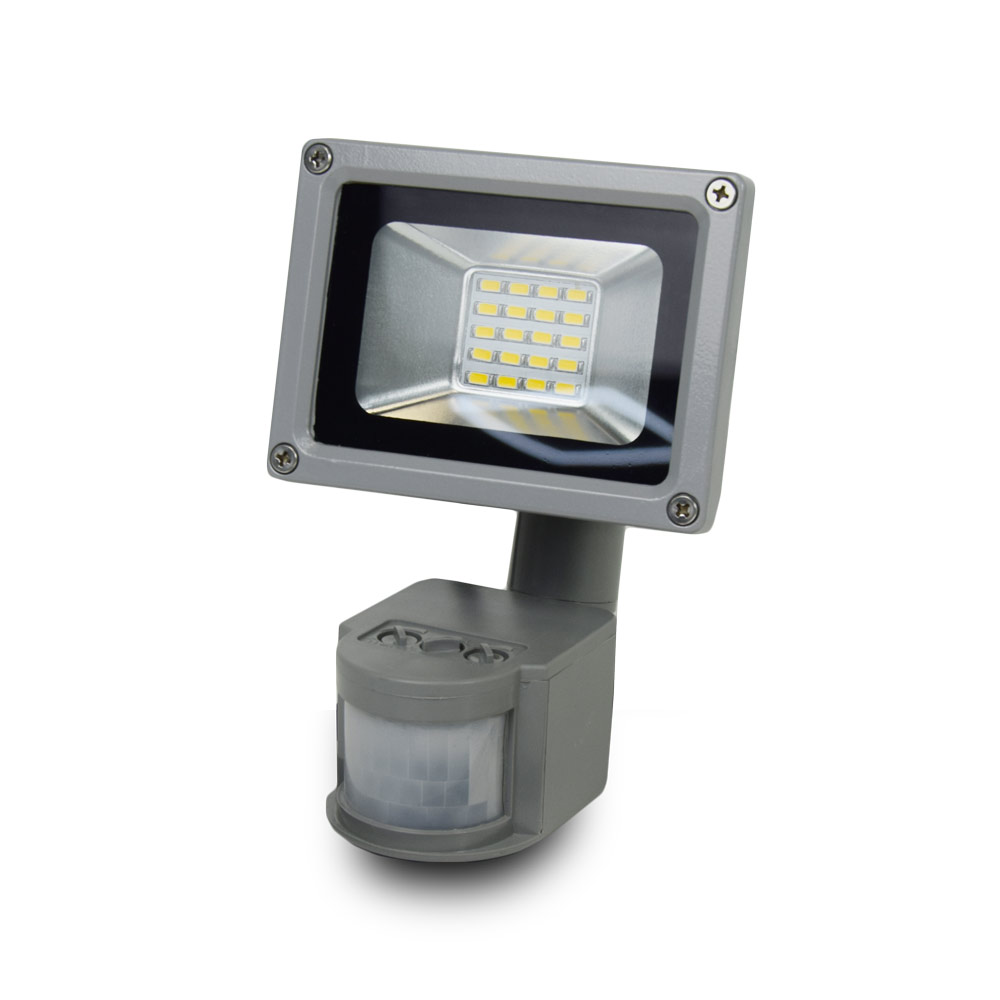 Комплект з двох LED-прожекторів Lightwell LW-10W-220PIR з датчиком руху - Зображення 2