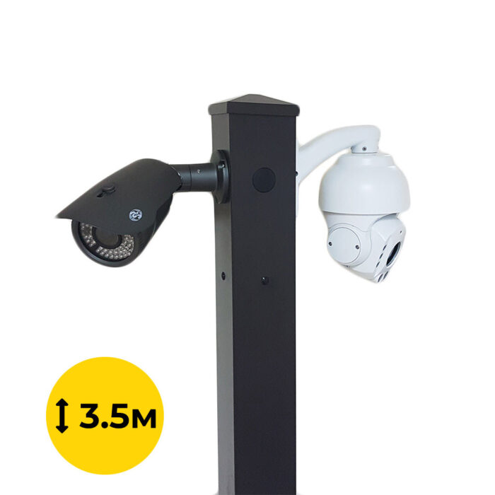 7 бухта 50м + Замок BCS-20 + Кронштейн ZelK КСУР (труба: 50) (довжина труби: 700)
