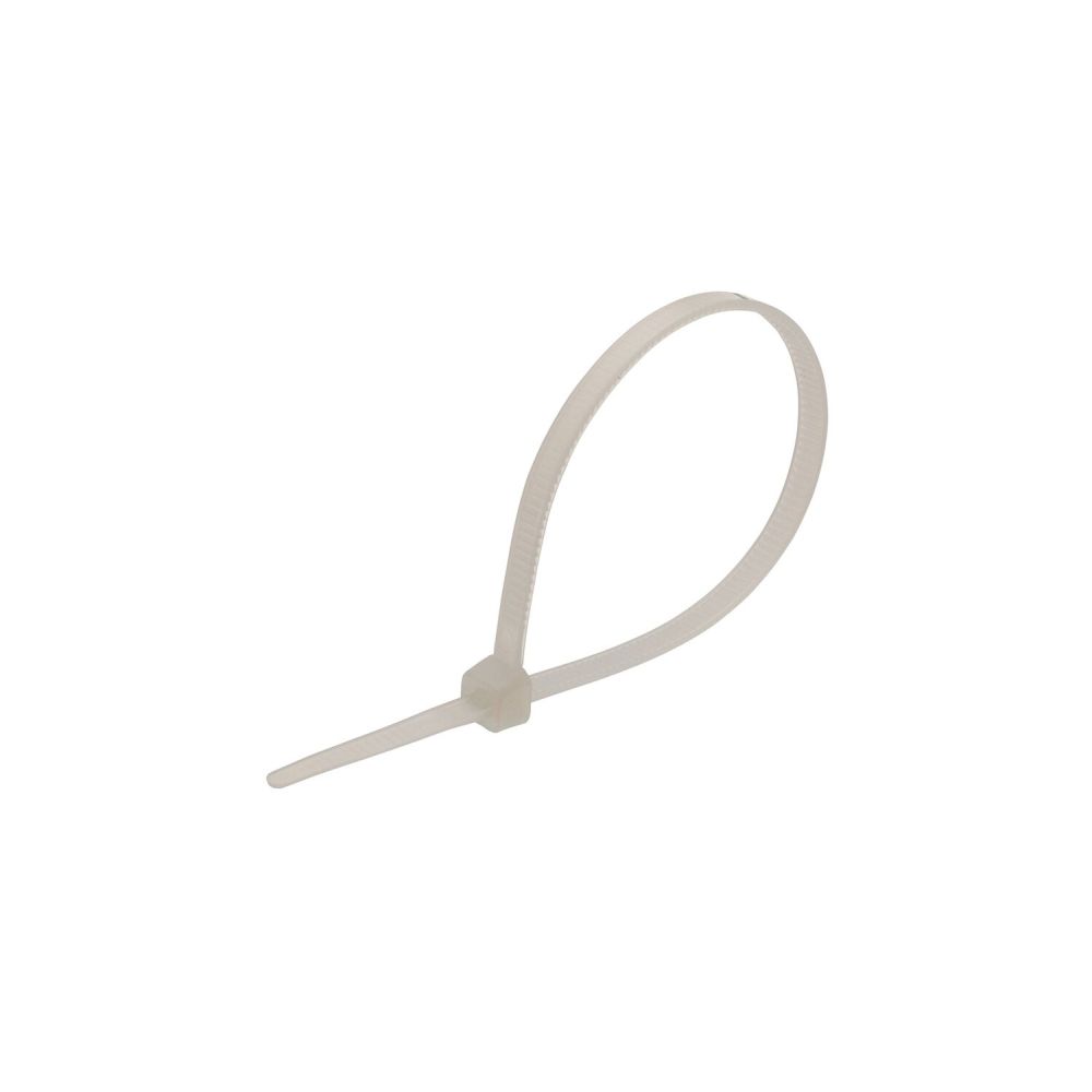 styazhka_relfix_5_x_450_mm_100_sht_up_belaya_852151 Монтажний комплект: Стяжка Relfix 5 x 450 мм (100 шт/уп) біла+ Майданчик для стяжки Relfix з клейкою основою універсальна 20 x 20 мм (50 шт/уп) чорний - Зображення 2