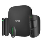 Комплект сигналізації та захисту від потопу Ajax StarterKit Cam black + Ajax WaterStop 1" black + у подарунок датчик затоплення Ajax LeaksProtect black - Зображення 2