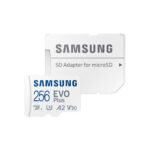Карта пам'яті Samsung Evo Plus microSDXC 256GB UHS-I U3 V30 A2 + SD адаптер (MB-MC256SA/EU) - Зображення 4