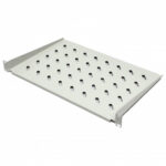 Комплект: Шафа серверна SteelNet 7U 600 x 400 сірий + Блок розеток 1U 19" на 6 розеток з вимикачем + Організатор кабелю перфорований із кришкою 19" + Полиця консольна CMS UA-SHC300G - Зображення 3
