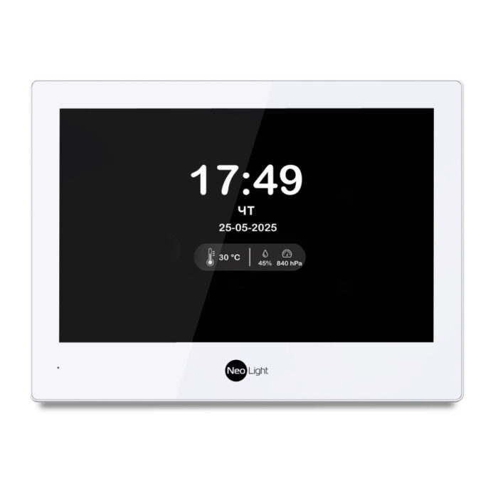 Комплект Neolight ALPHA Hybrid HD KIT Graphite: гібридний відеодомофон 8" з Wi-Fi та 2 Мп відеопанель - Зображення 5