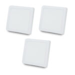 Комплект із 3-х світильників світлодіодних LIGHTWELL LW-SQ-SRF-18 18 W квадрат