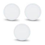 Комплект із 3-х світильників світлодіодних LIGHTWELL LW-R-SFR-18 18 W коло