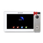Відеодомофон 7" BCOM BD-770FHD White + Відеопанель Tantos Triniti FHD