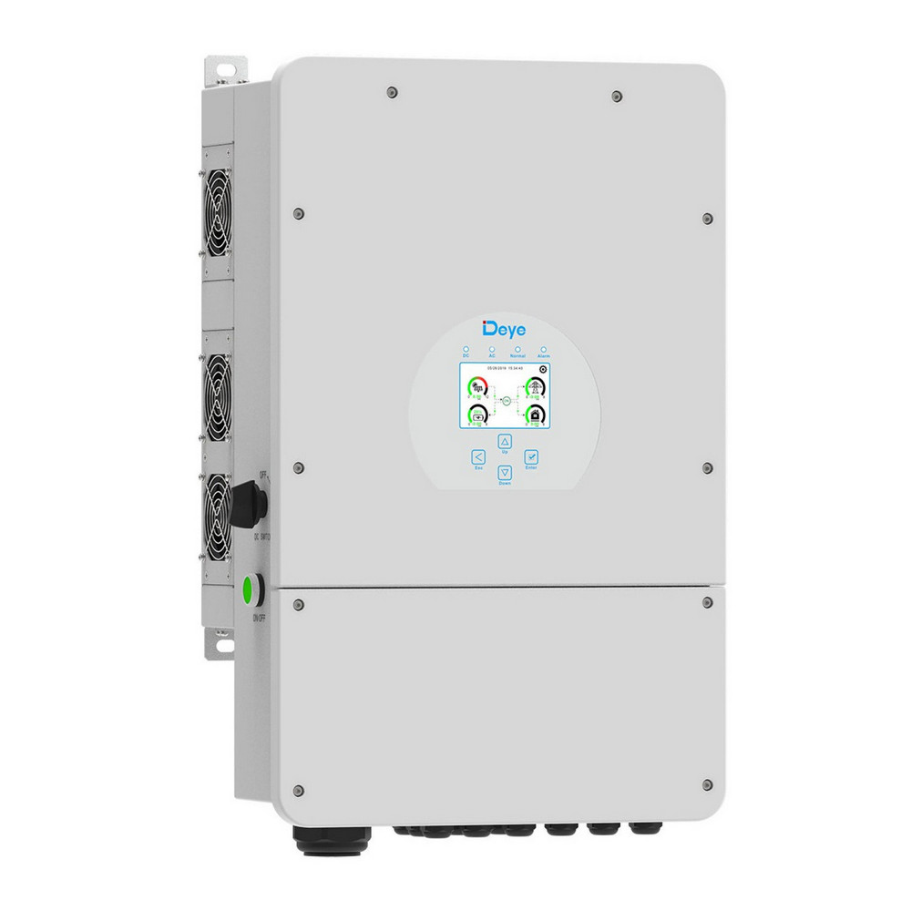 Інвертор гібридний 12кВт Deye SUN-12K-SG02LP1-EU-AM3 однофазний Інвертор гібридний 12кВт Deye SUN-12K-SG02LP1-EU-AM3 однофазний