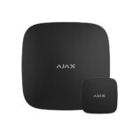 Інтелектуальна централь Ajax Hub 2 Plus (8EU/ECG) UA black з підтримкою 2 SIM-карт