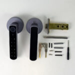 Розумний дверний замок Atis Lock BT-100-T Grey з доступом за відбитком пальця і підтримкою Tuya Smart - Зображення 6