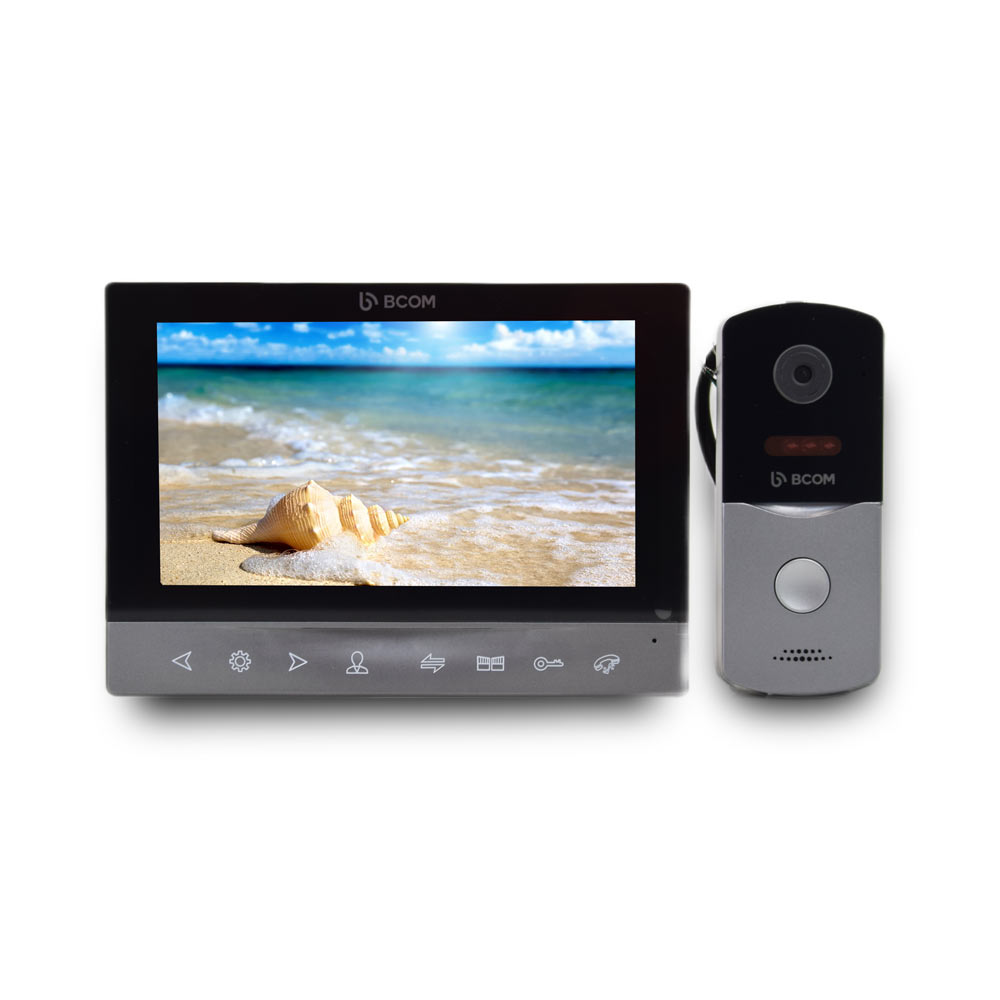 Комплект відеодомофону BCOM BD-790FHD/T Kit: відеодомофон 7" з підтримкою Tuya Smart і відеопанель