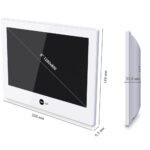 Комплект Neolight ALPHA Hybrid HD KIT Black: гібридний відеодомофон 8" з Wi-Fi та 2 Мп відеопанель - Зображення 3