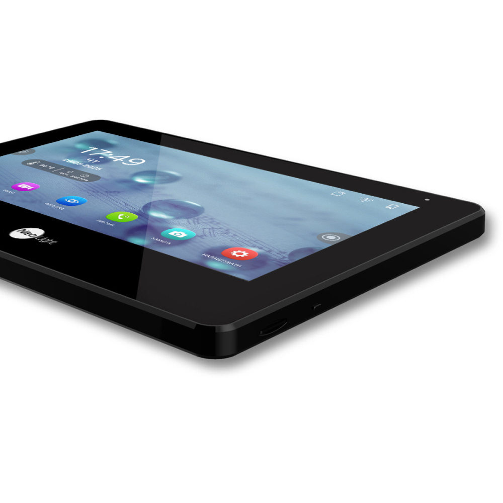 Комплект Neolight MEZZO Hybrid HD KIT B/Black: гібридний відеодомофон 10.1" з Wi-Fi та 2 Мп відеопанель - Зображення 4