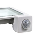 Комплект 5+5 світлодіодних прожекторів Lightwell 50W з датчиком руху: 5 x LW-FL-W-50-S та 5 x LW-FL-B-50-S - Зображення 4
