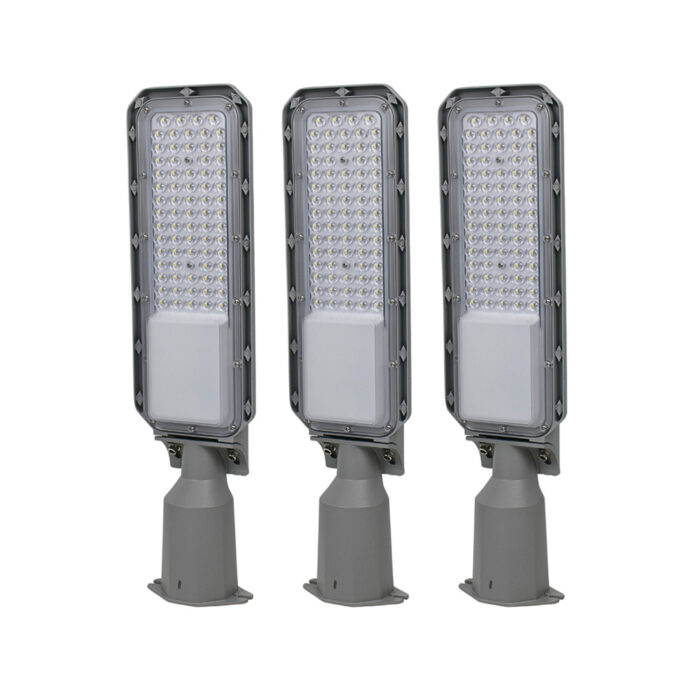 Комплект із 3-х світильників світлодіодних Lightwell LW-SMD-65K-30W SMD консольний 30W